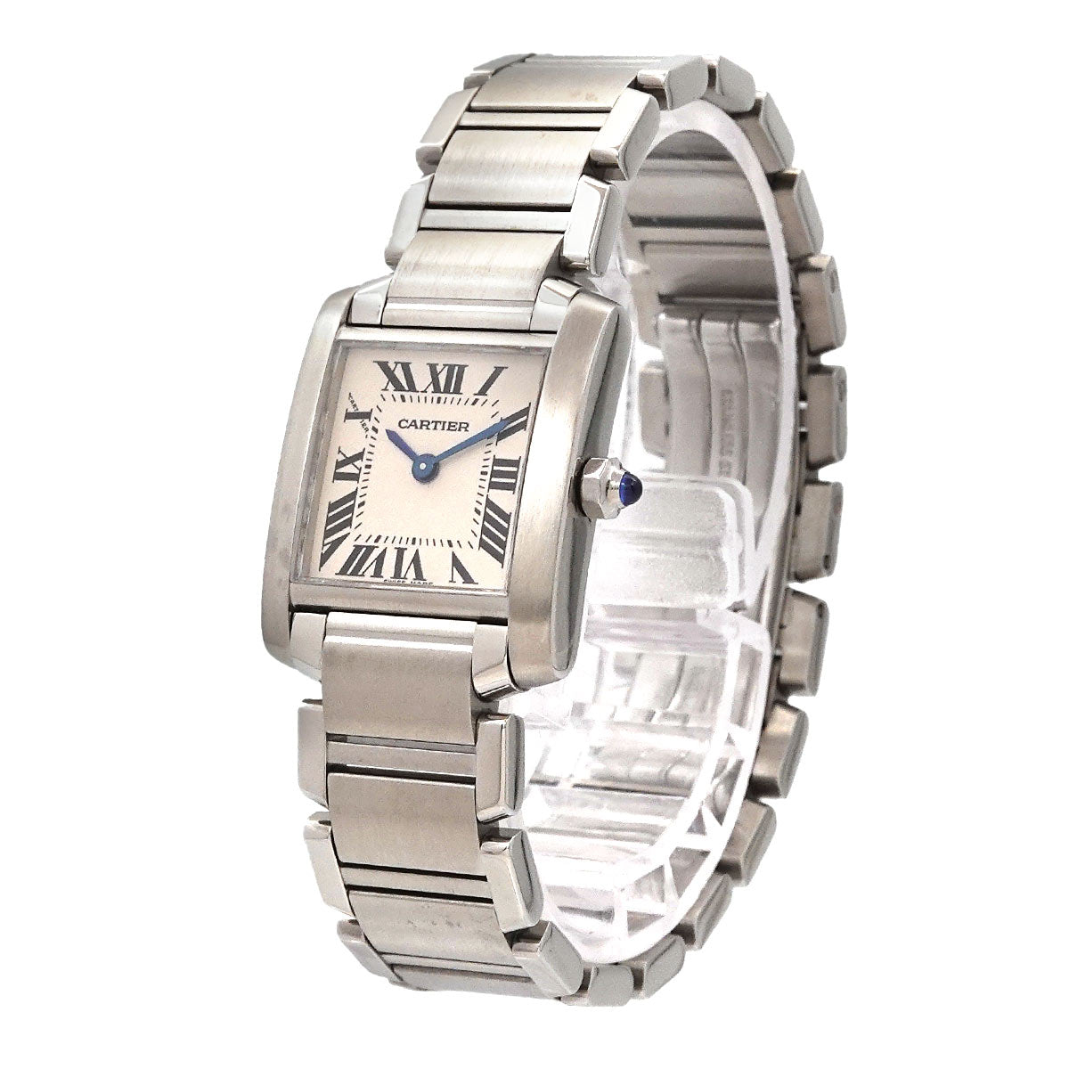 Tank Francaise SM W51008Q3 Quartz Cream Dial Ladies Watch