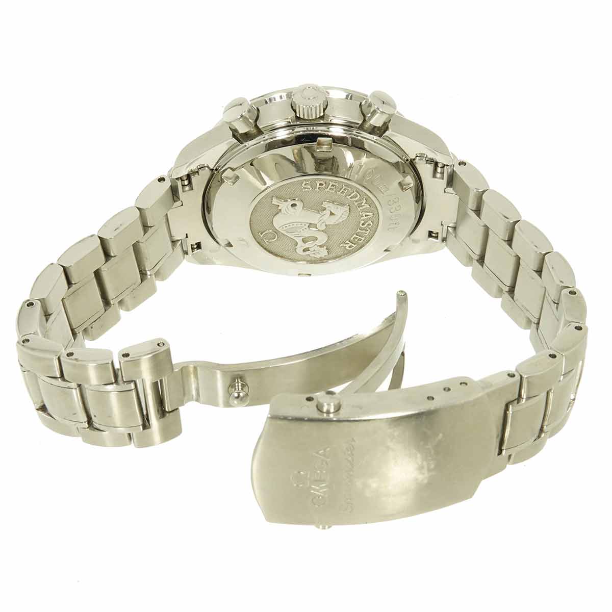 Speedmaster Triple Calendar 3220 50 Automatic Black Dial Mens