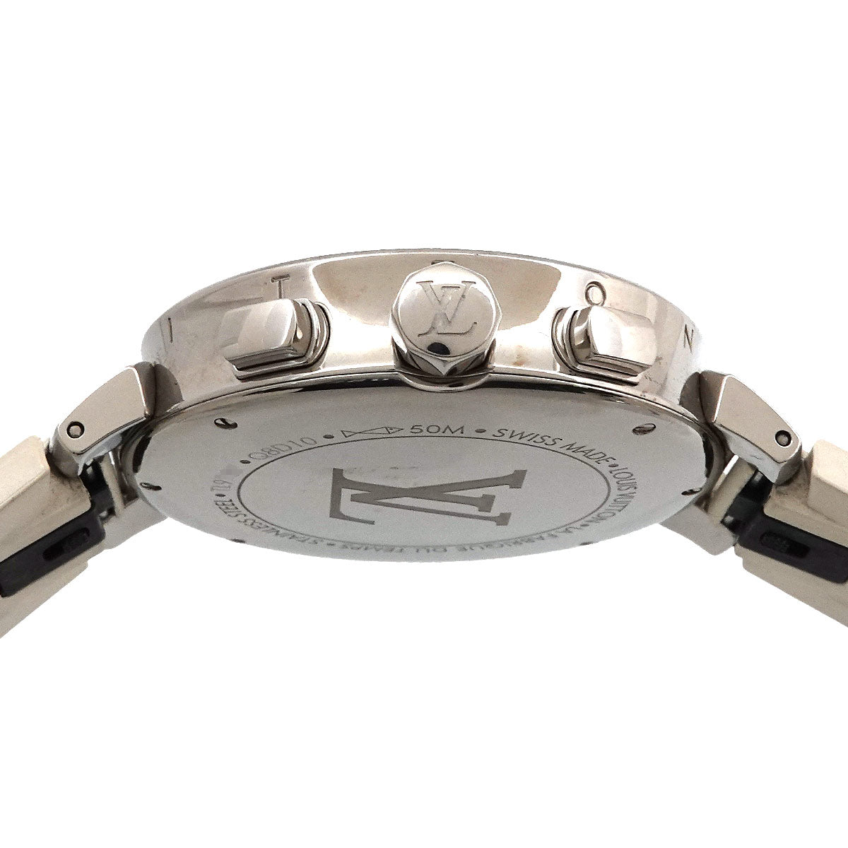 Tambour Moon Star Q8D10 Chronograph Date White Dial