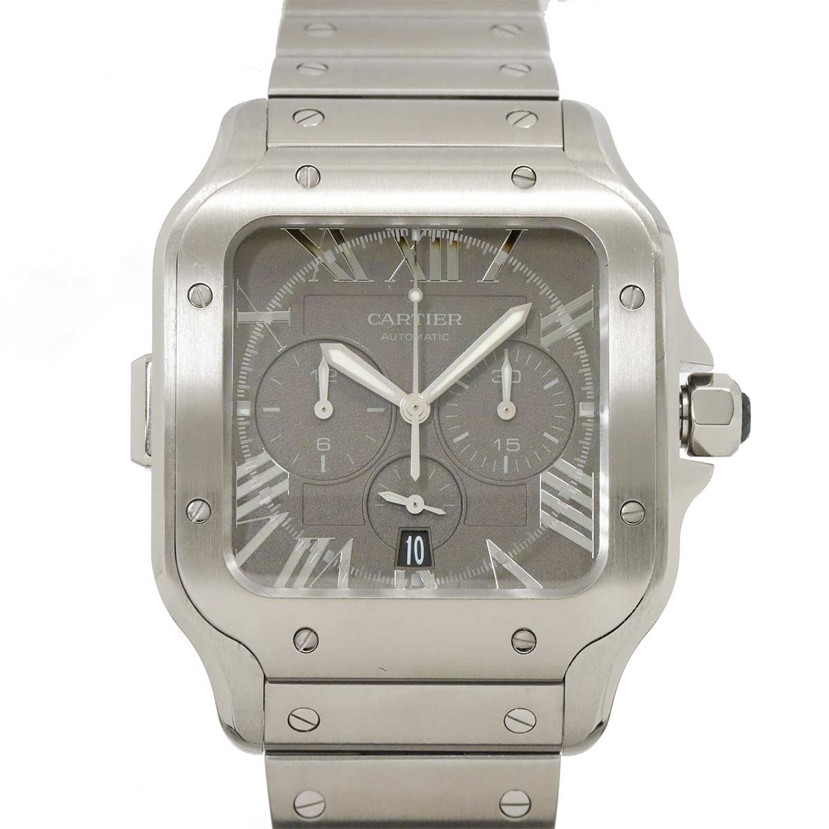 Santos de Cartier XL Chronograph WSSA0078 Mens Watch