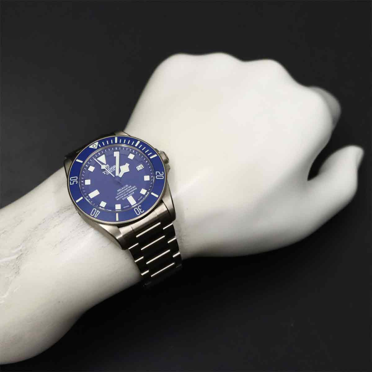 Pelagos 25600TB Automatic Blue Dial Men's Watch