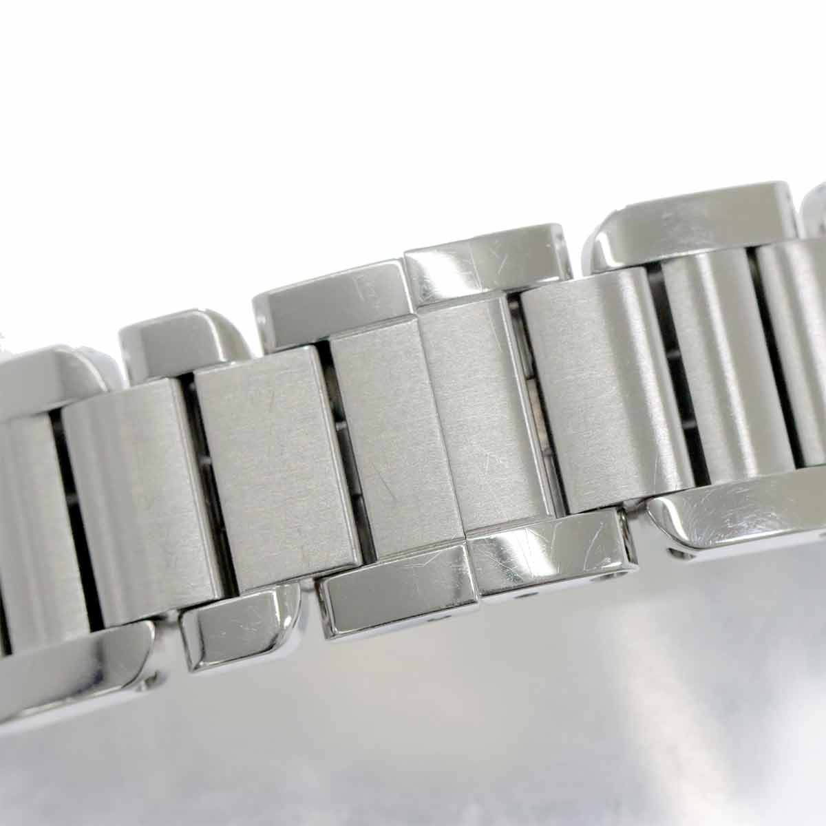 Tank Anglaise SM W5310022 Quartz Silver Dial Ladies