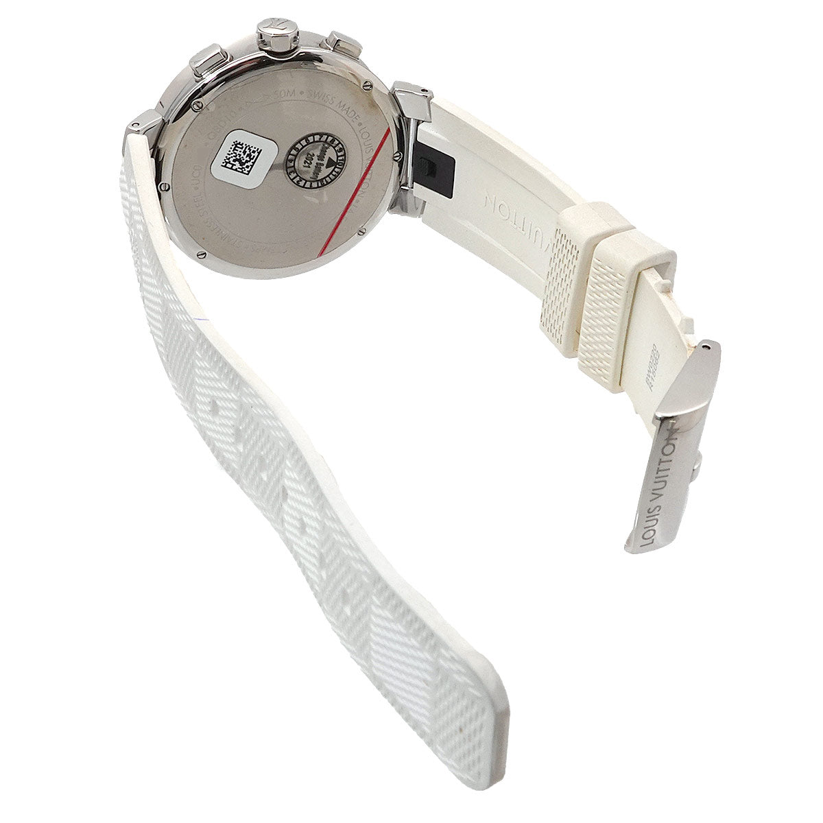 Tambour Moon Star Q8D10 Chronograph Date White Dial