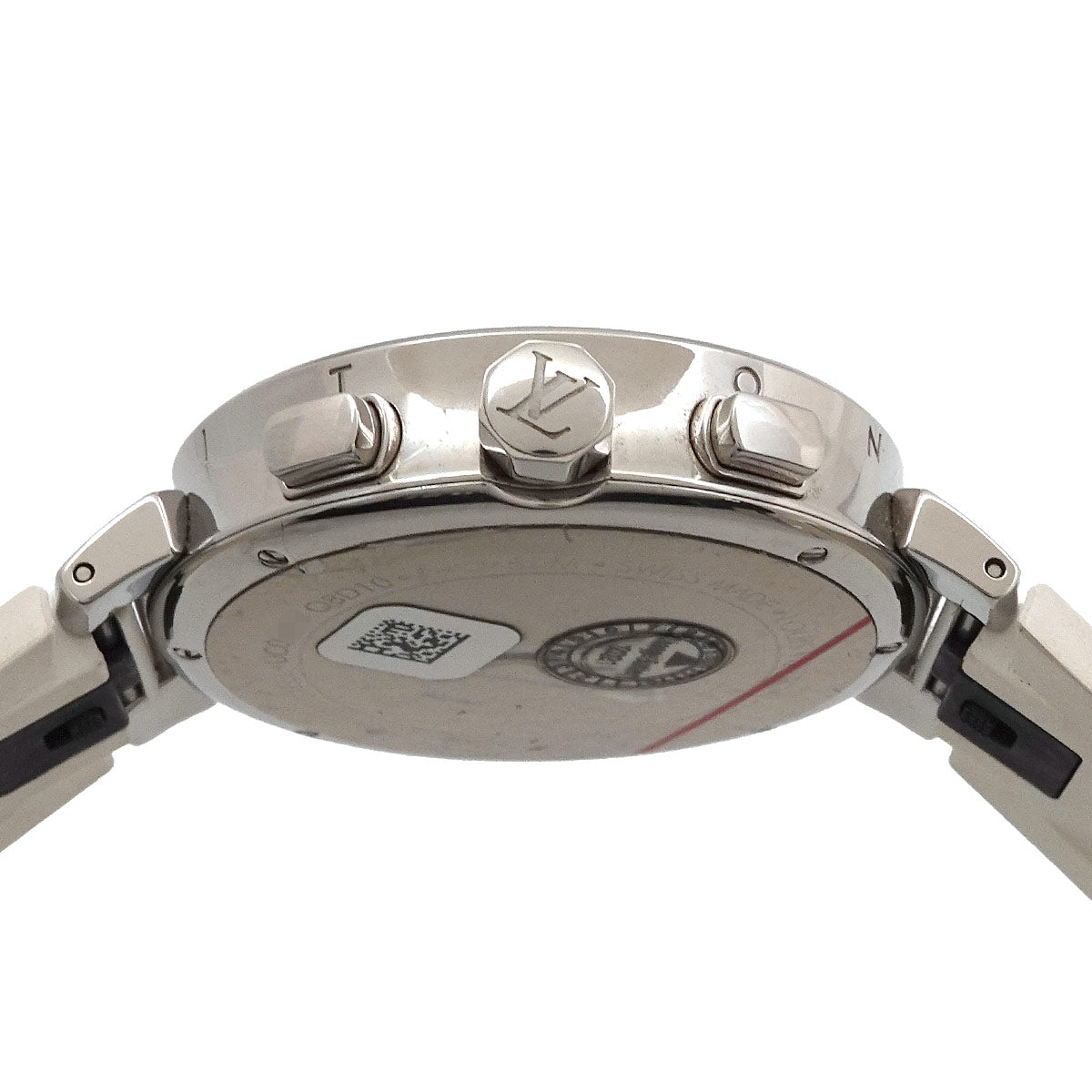 Tambour Moon Star Q8D10 Chronograph Date White Dial