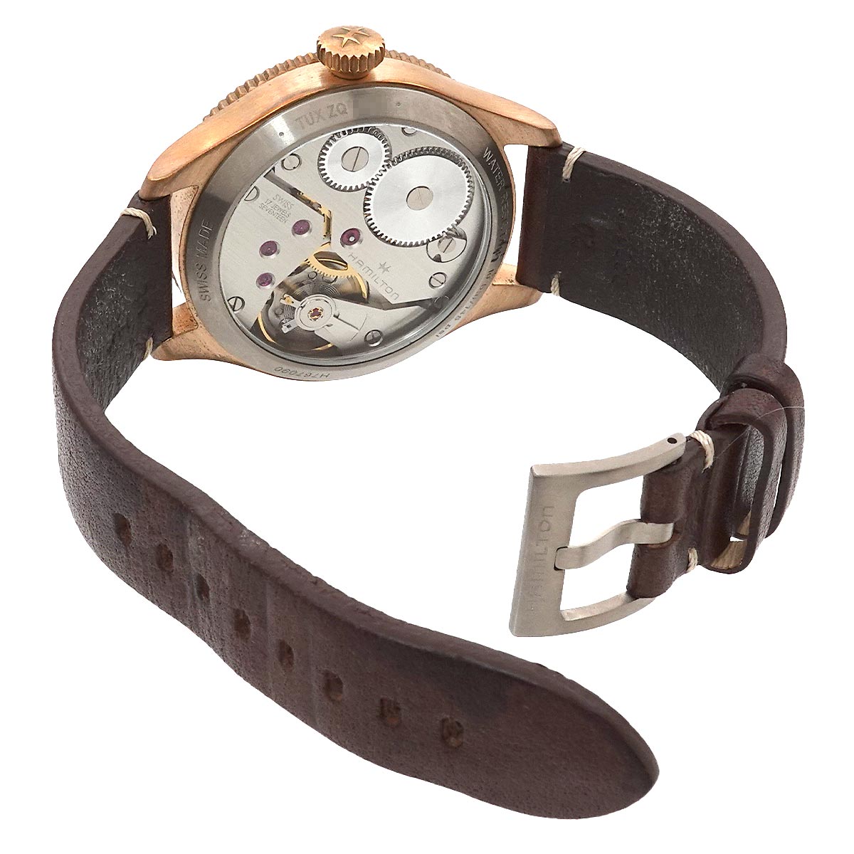 Khaki H767090 Hand Winding bronze Black Dial Mens Watch