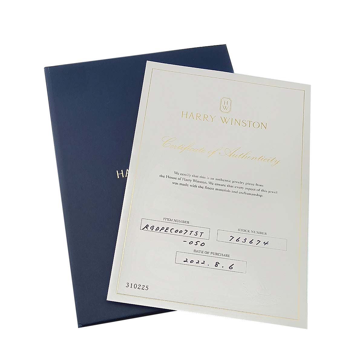 Diamond 0.71ct D/VVS2 Ring Pt 4.5-4.75(US)