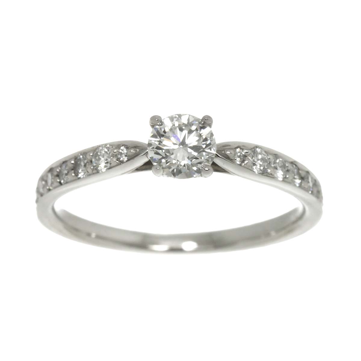 Harmony Diamond 0.28ct G/VVS1/3EX Ring Platinum Size4.5(US)