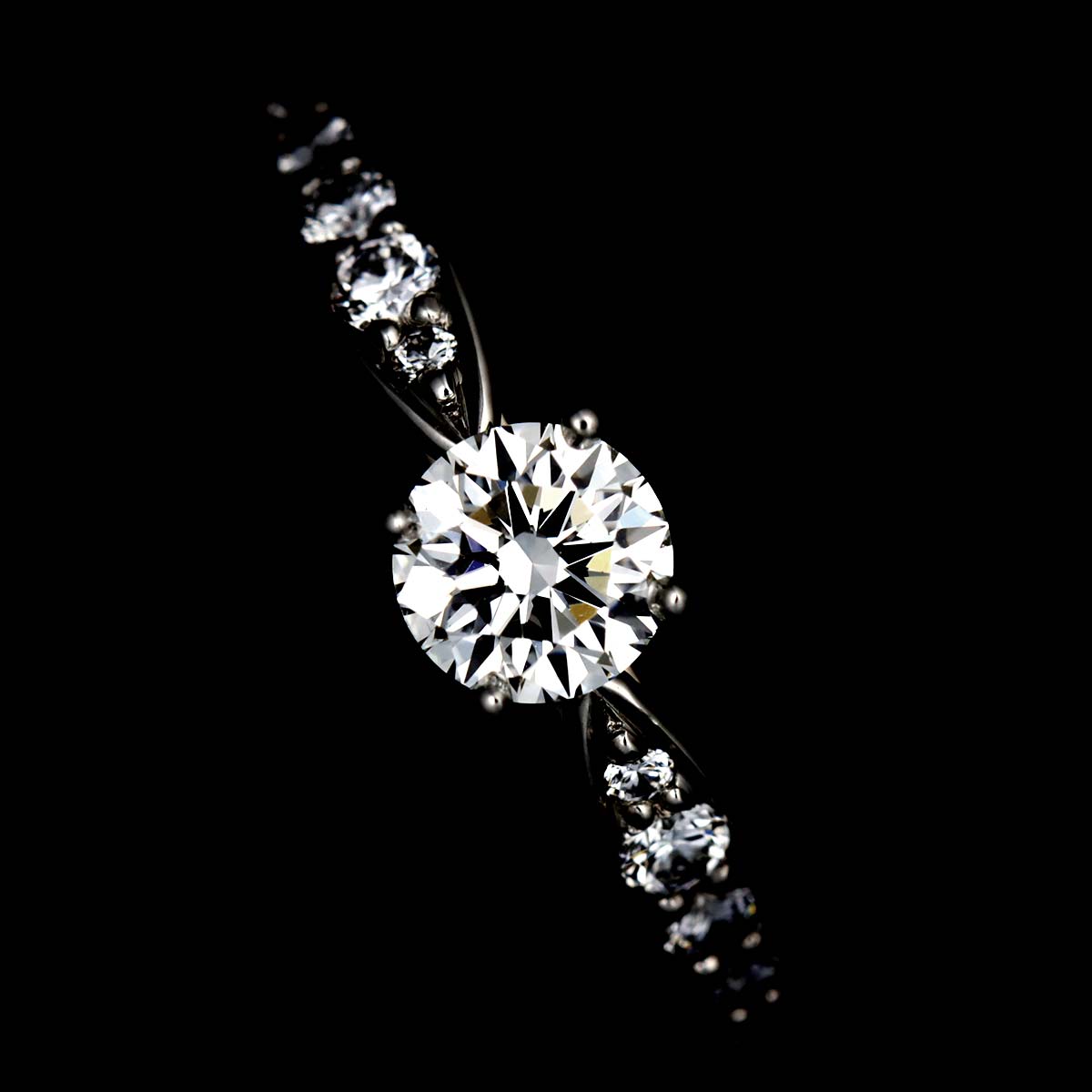 Harmony Diamond 0.28ct G/VVS1/3EX Ring Platinum Size4.5(US)