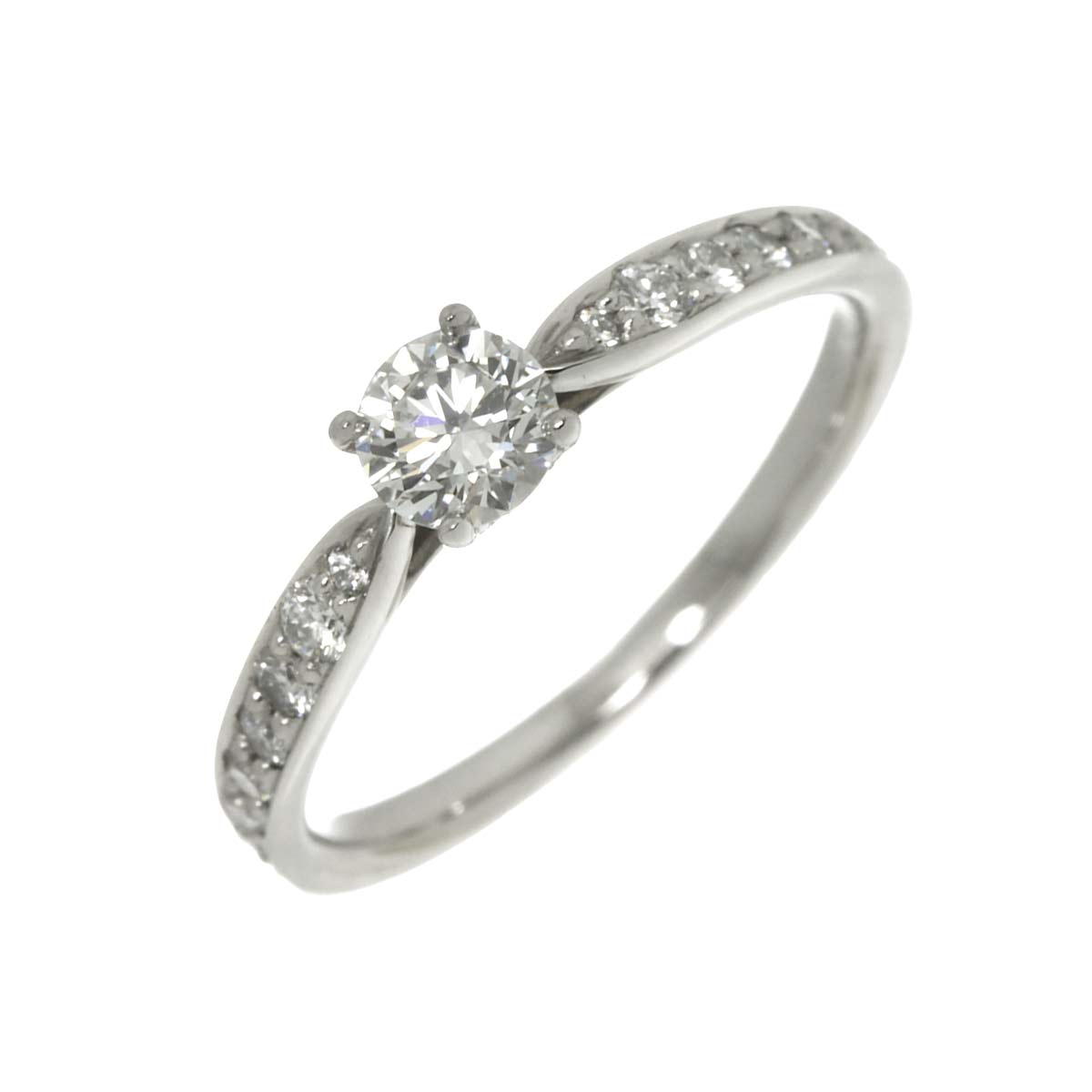 Harmony Diamond 0.28ct G/VVS1/3EX Ring Platinum Size4.5(US)