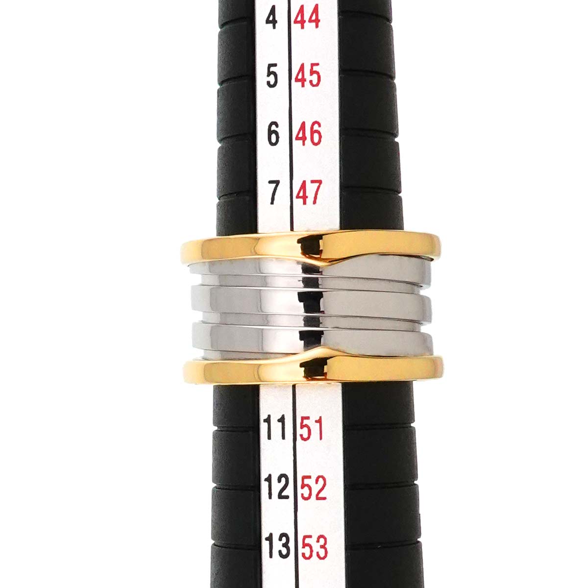 B-ZERO1 4 Band Ring 18K YG WG 750 Size50 5.25(US)