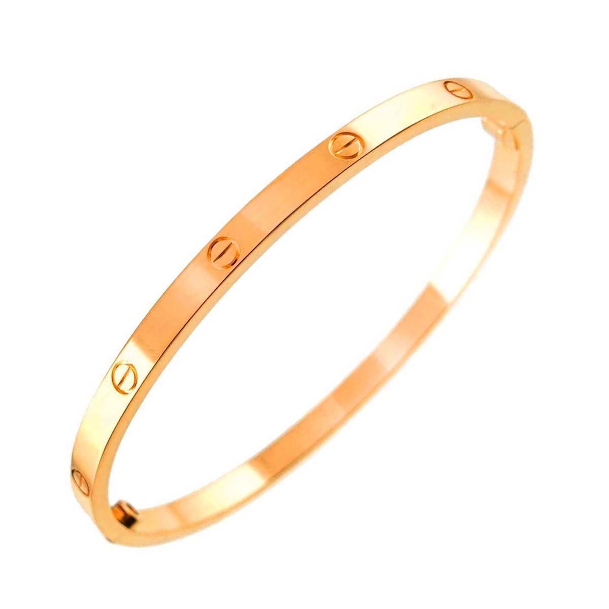 Love Bracelet SM Bangle 18K Pink Gold 750 Size16
