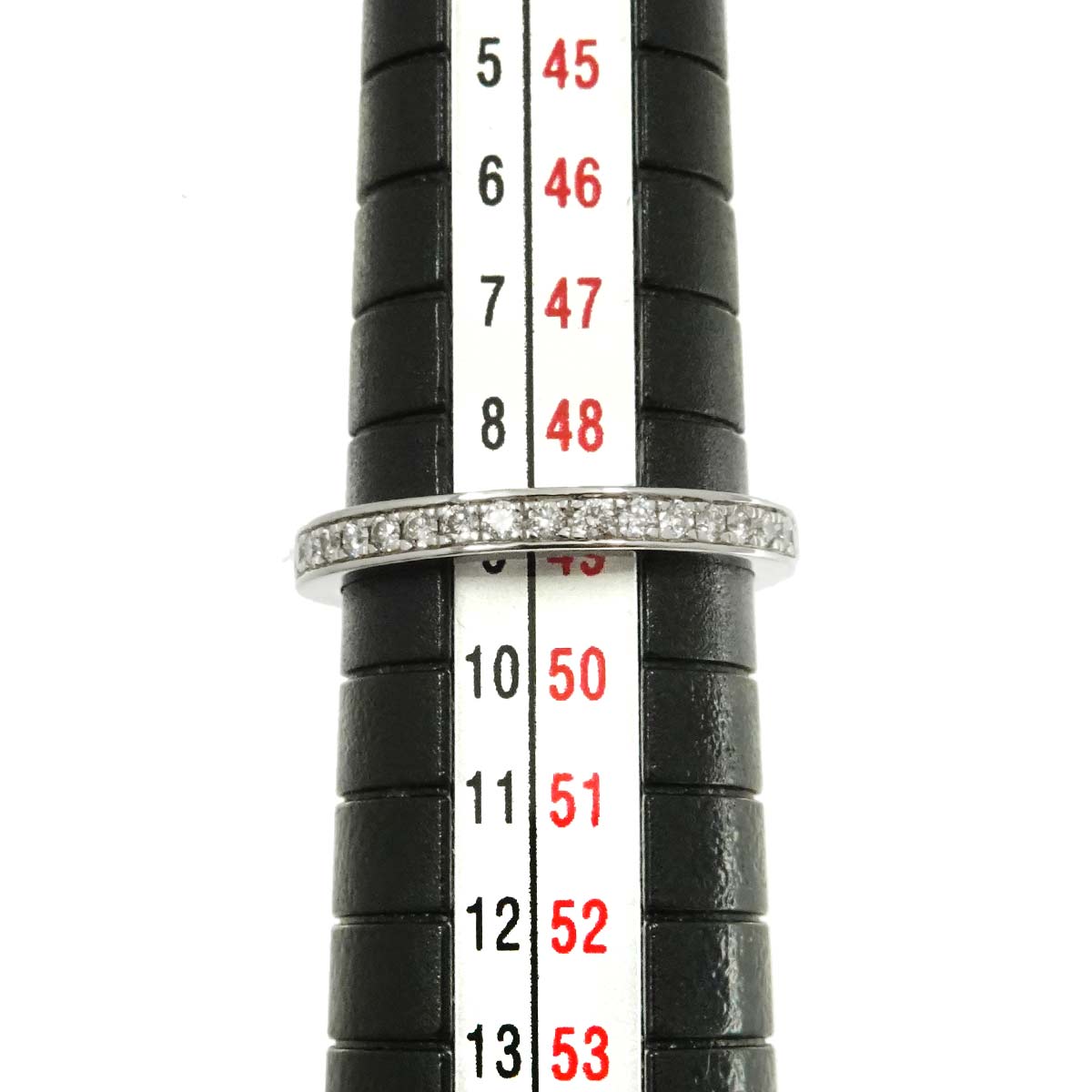 Half Diamond Ring Platinum Size49 4.75-5(US)