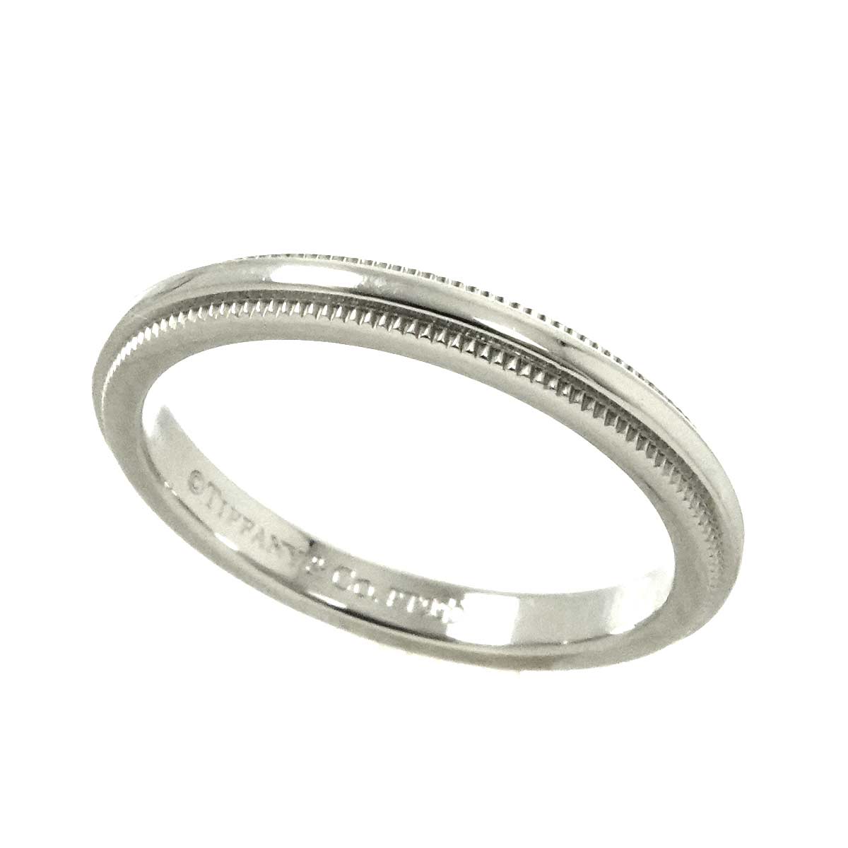 Milgrain Band Ring Platinum size4-4.5(US)