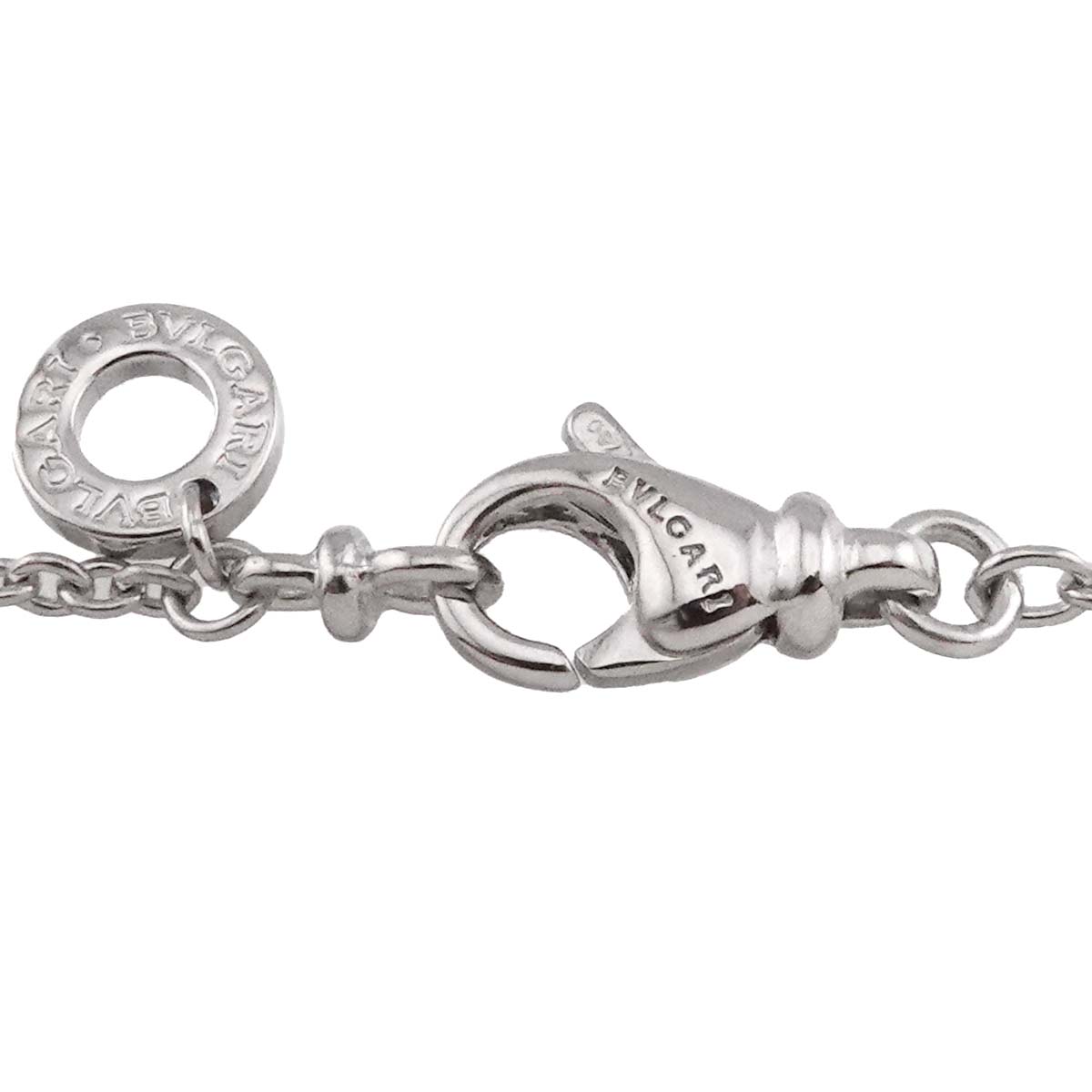 Cross Diamond Necklace K18 18K WG White Gold 750