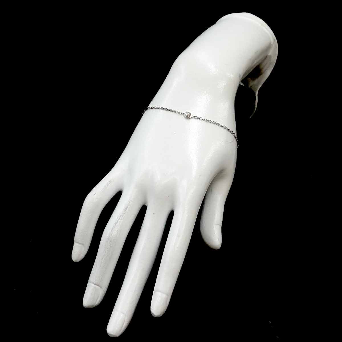 d Amour Diamond Bracelet LM 18K White Gold 750