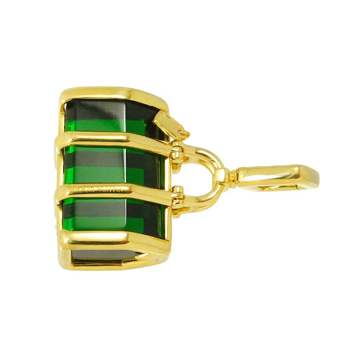 Bag motif Pendant Top 18K YG 750 Charm