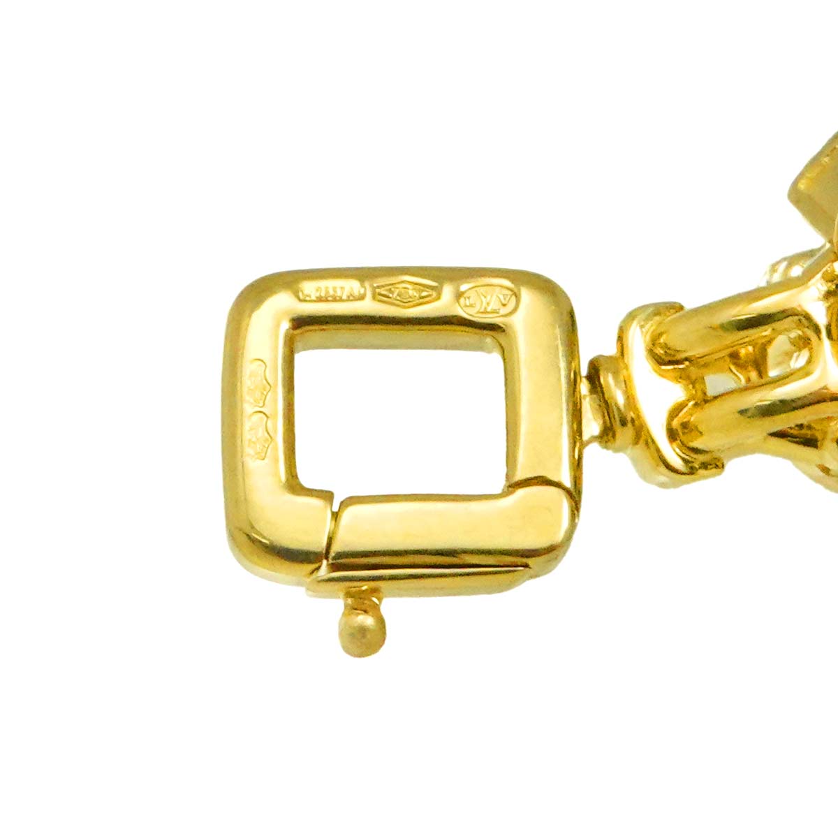 Bag motif Pendant Top 18K YG 750 Charm