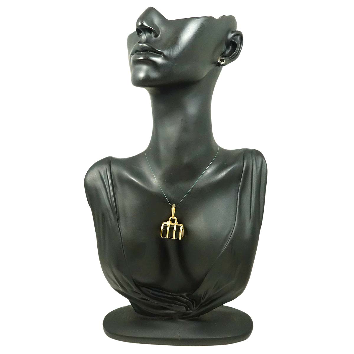 Bag motif Pendant Top 18K YG 750 Charm