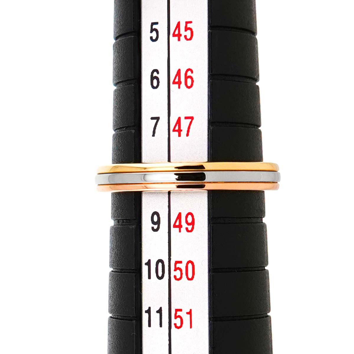 Vendome Ring 18K YG WG PG 750 size48 4.5(US)