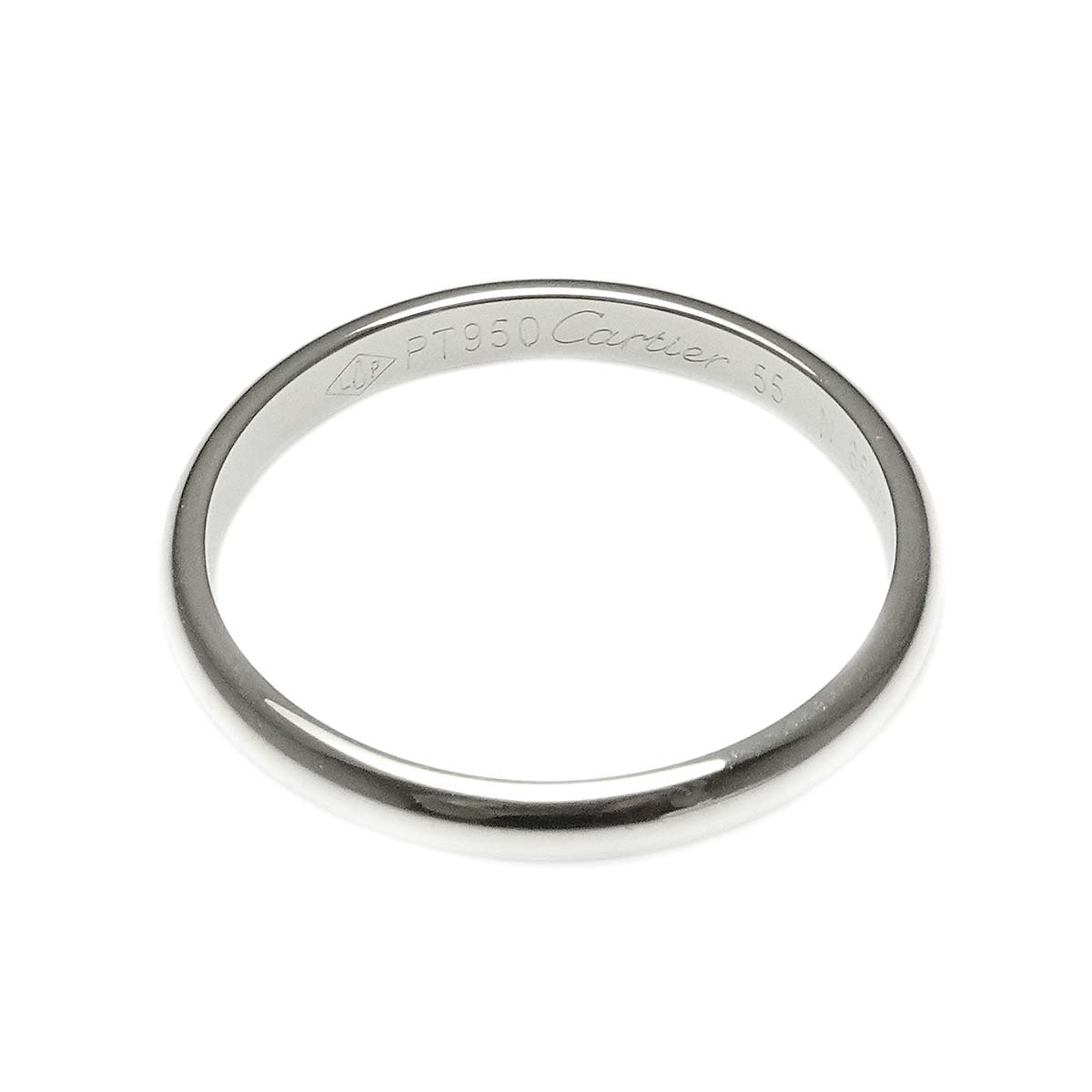 Classic Ring Platinum Size55 7.25(US)