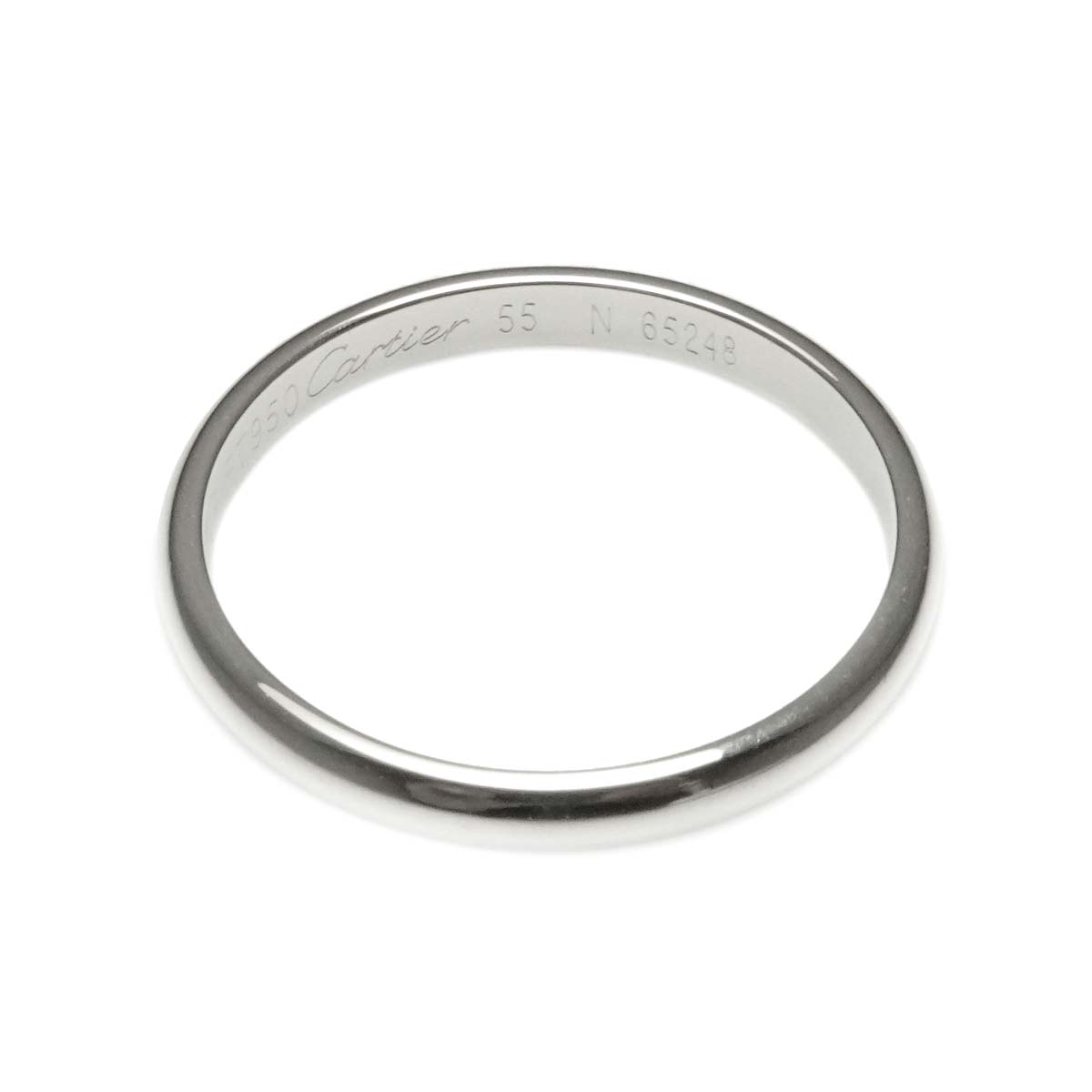 Classic Ring Platinum Size55 7.25(US)