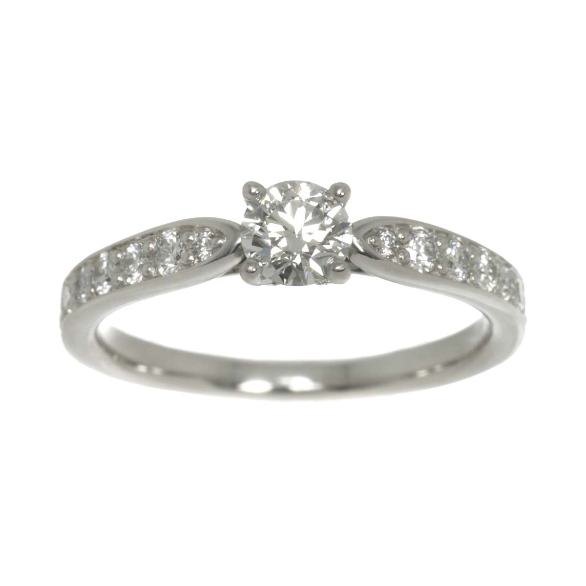 Harmony Diamond 0.27ct Ring Pt Size4(US)
