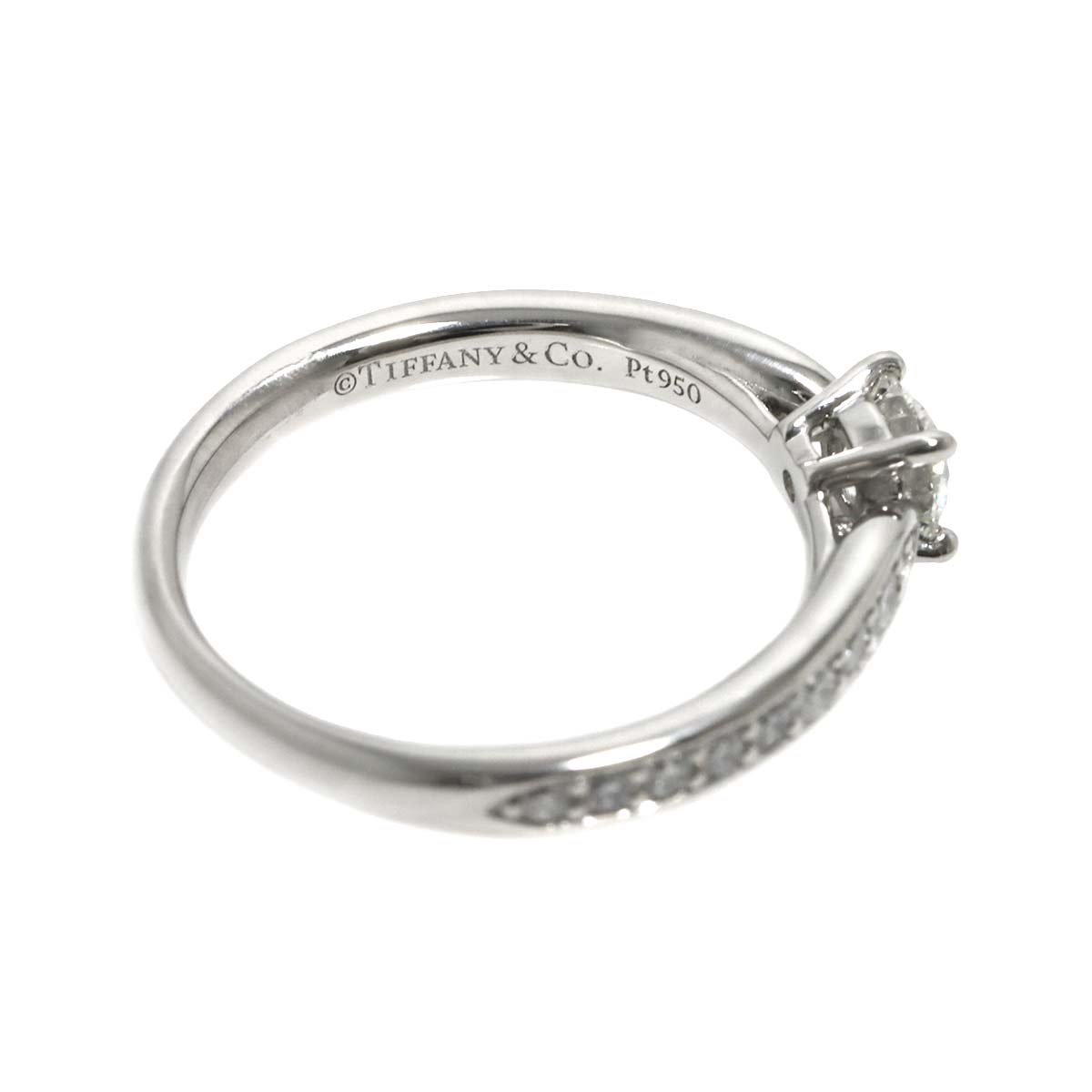 Harmony Diamond 0.27ct Ring Pt Size4(US)