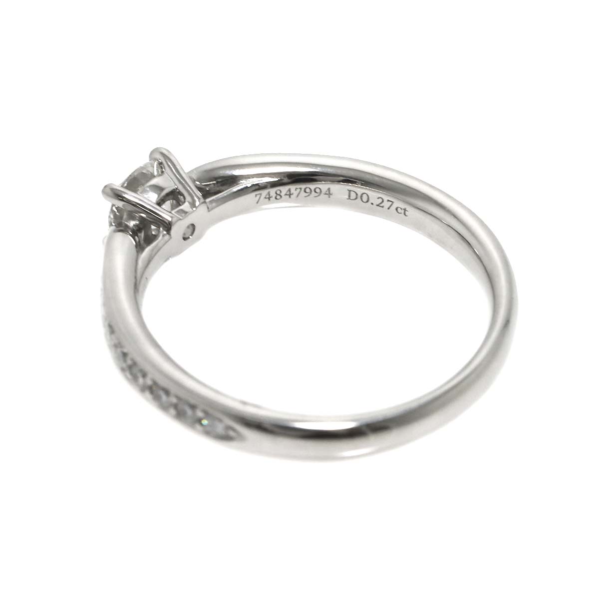 Harmony Diamond 0.27ct Ring Pt Size4(US)