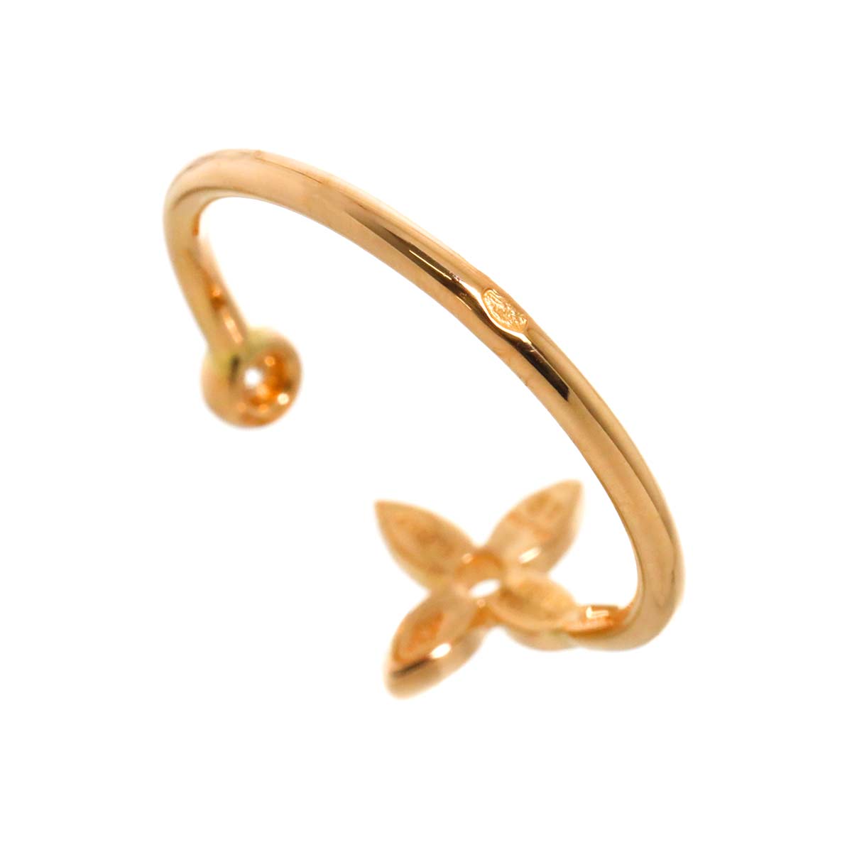 Diamond Ring K18 PG Size51 5.5-5.75(US)
