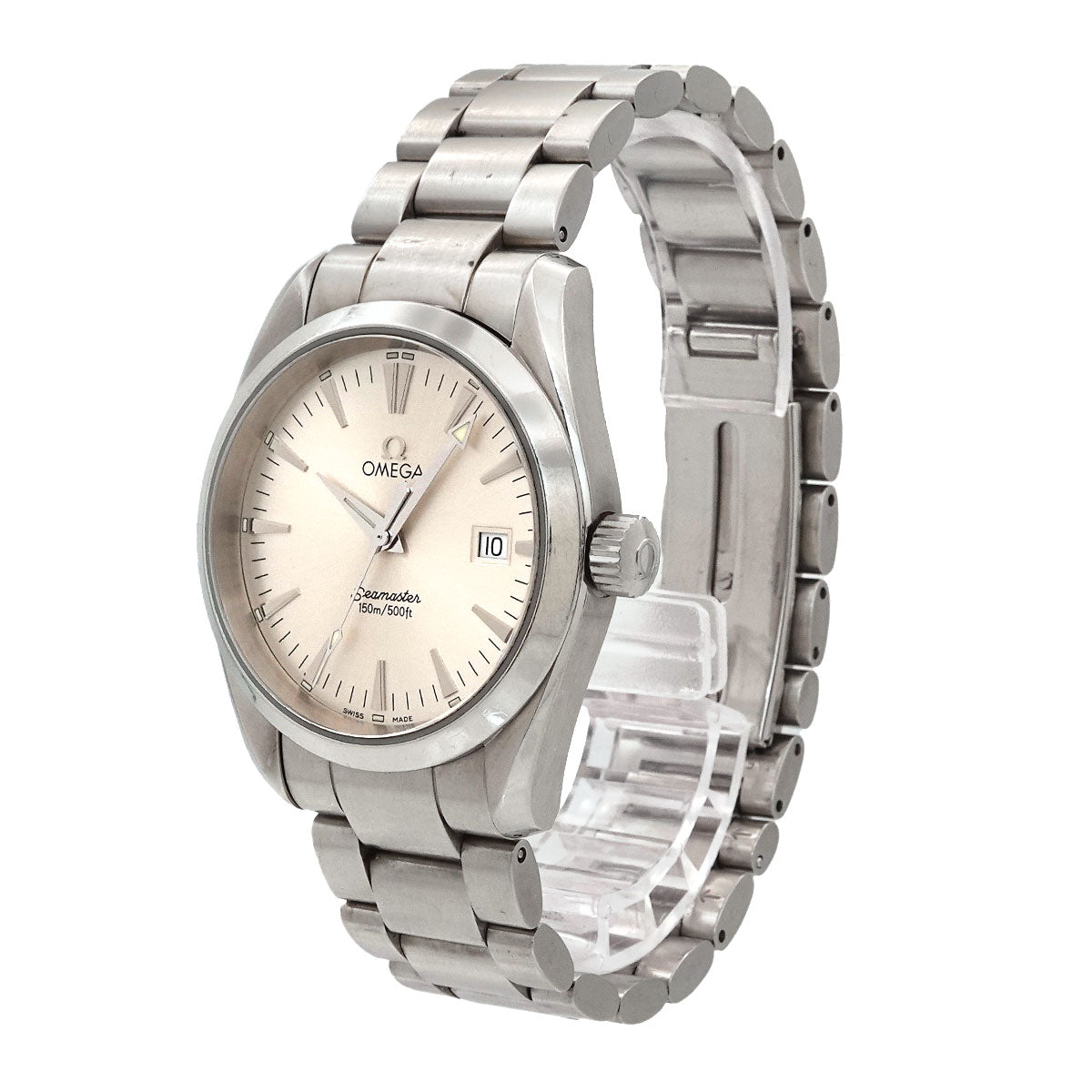 Seamaster Aqua Terra 2518.30 Quartz Silver Dial Mens Watch