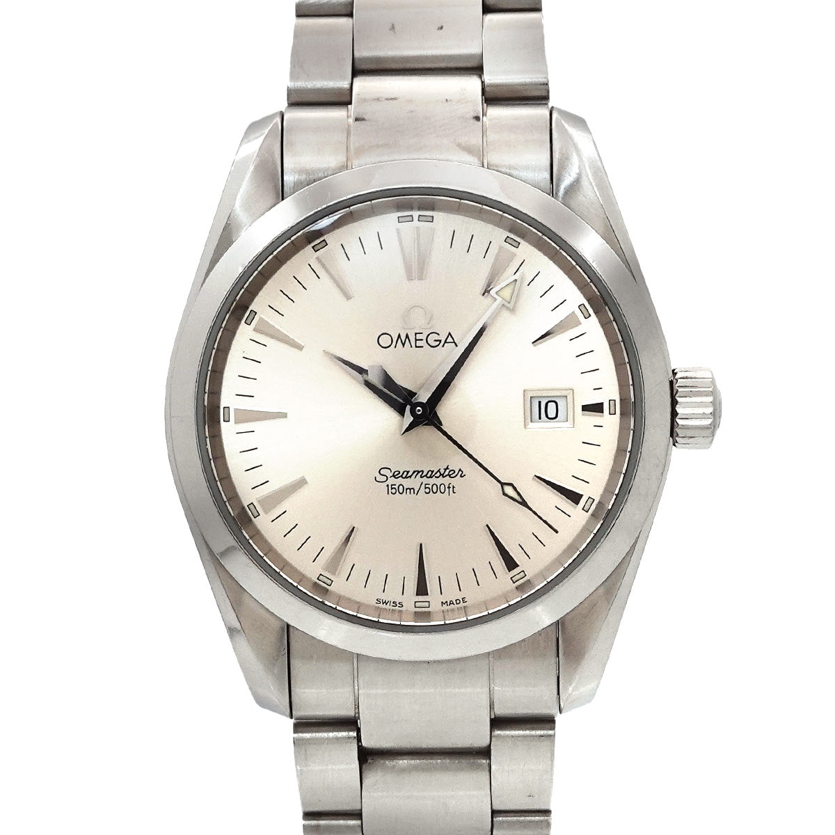 Seamaster Aqua Terra 2518.30 Quartz Silver Dial Mens Watch