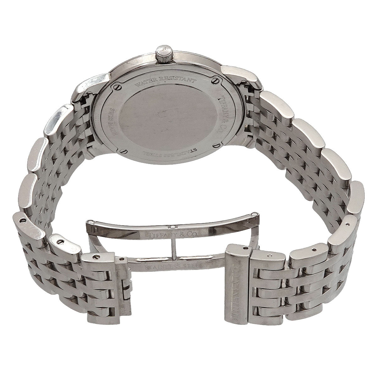 Mark Round Silver Dial Quartz Men's Watch