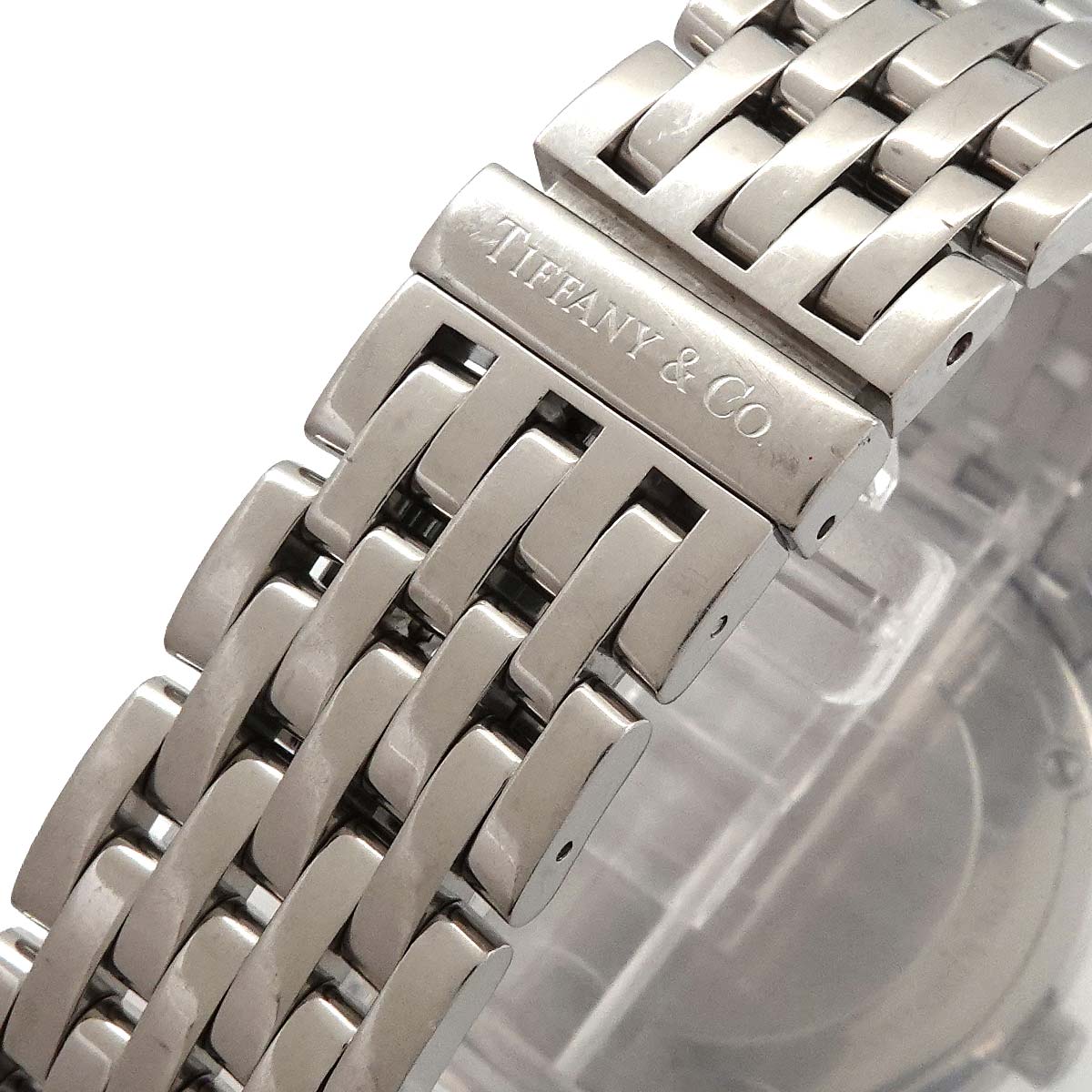 Mark Round Silver Dial Quartz Men's Watch