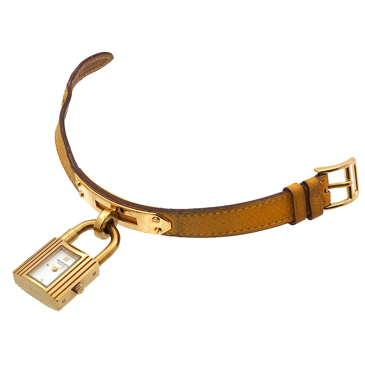 Kelly Watches Quartz Gold Dial Vintage Cadena Ladies Watch