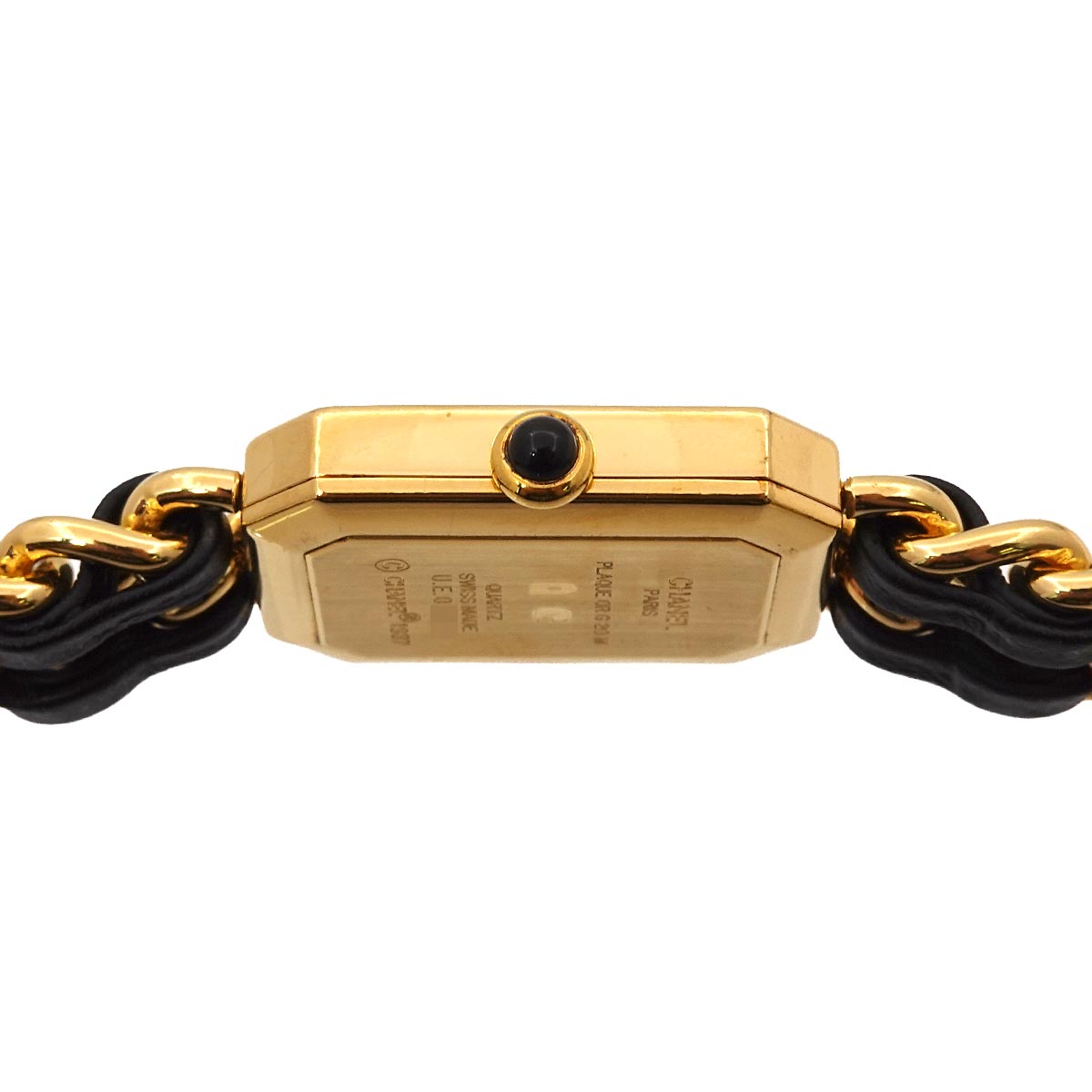 Premiere Size L H0001 Vintage Quartz Black Dial Ladies Watch