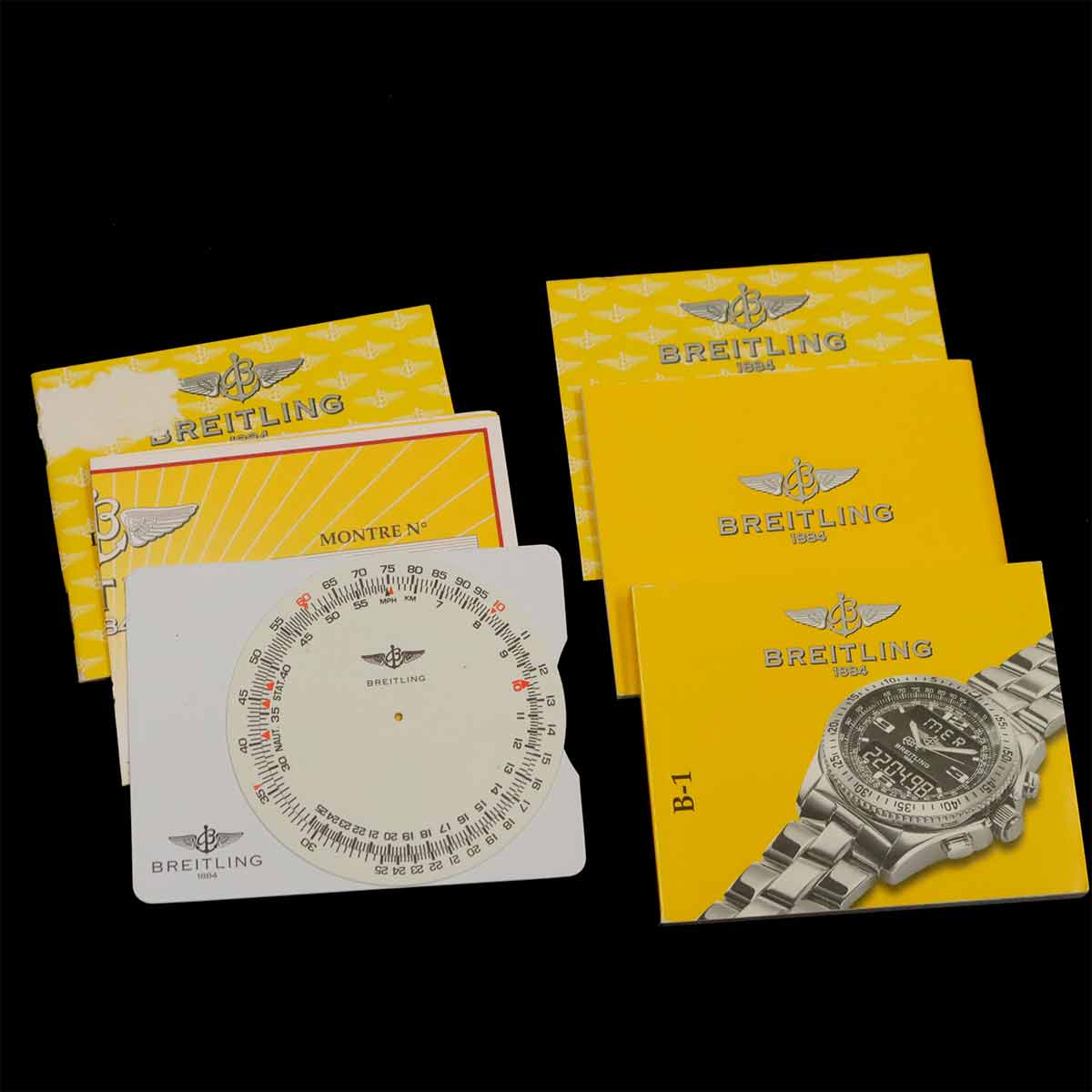 B-1 A68362 Quartz Black Dial Mens Watch