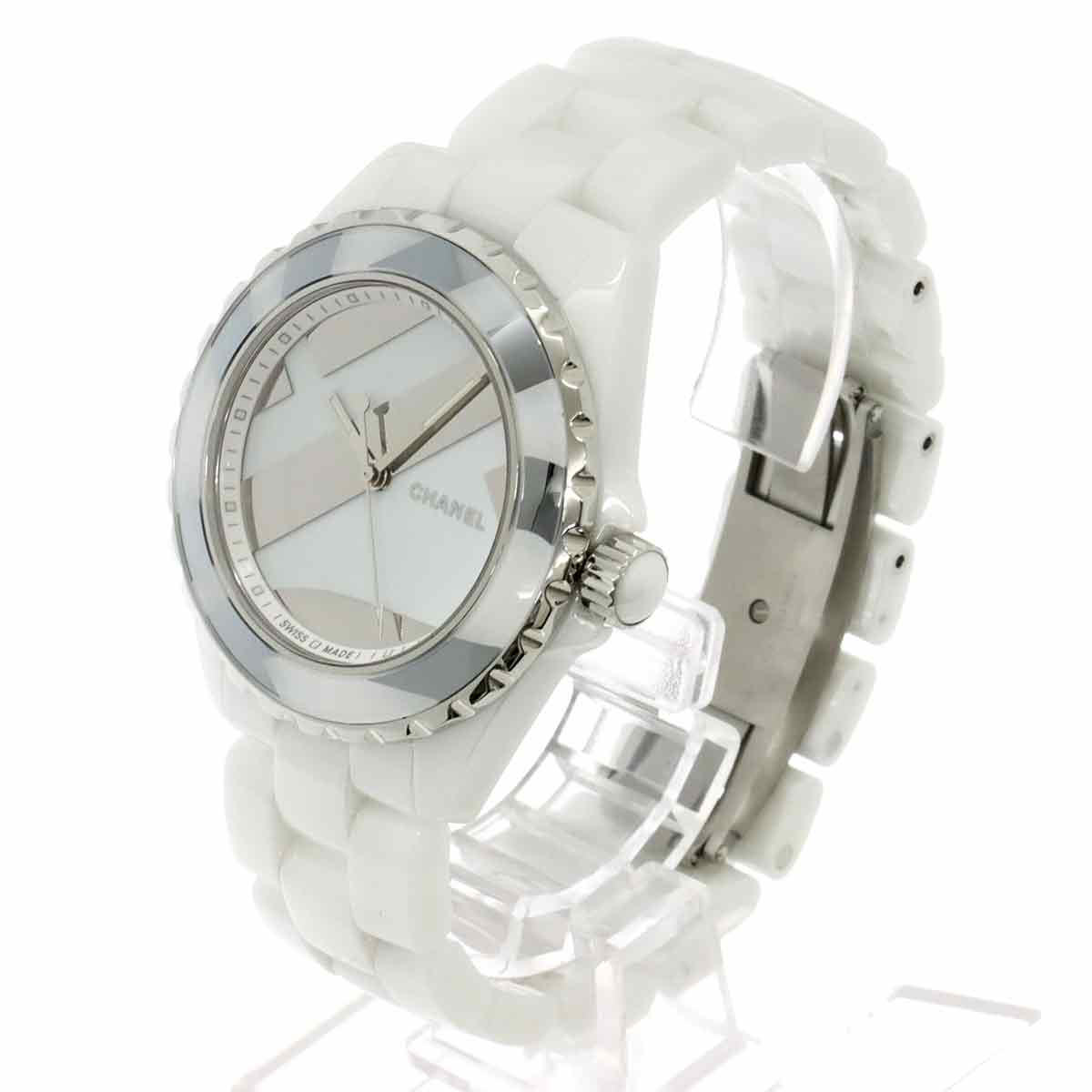 J12 Untitled 38mm H5582 Limited Automatic White Dial Mens