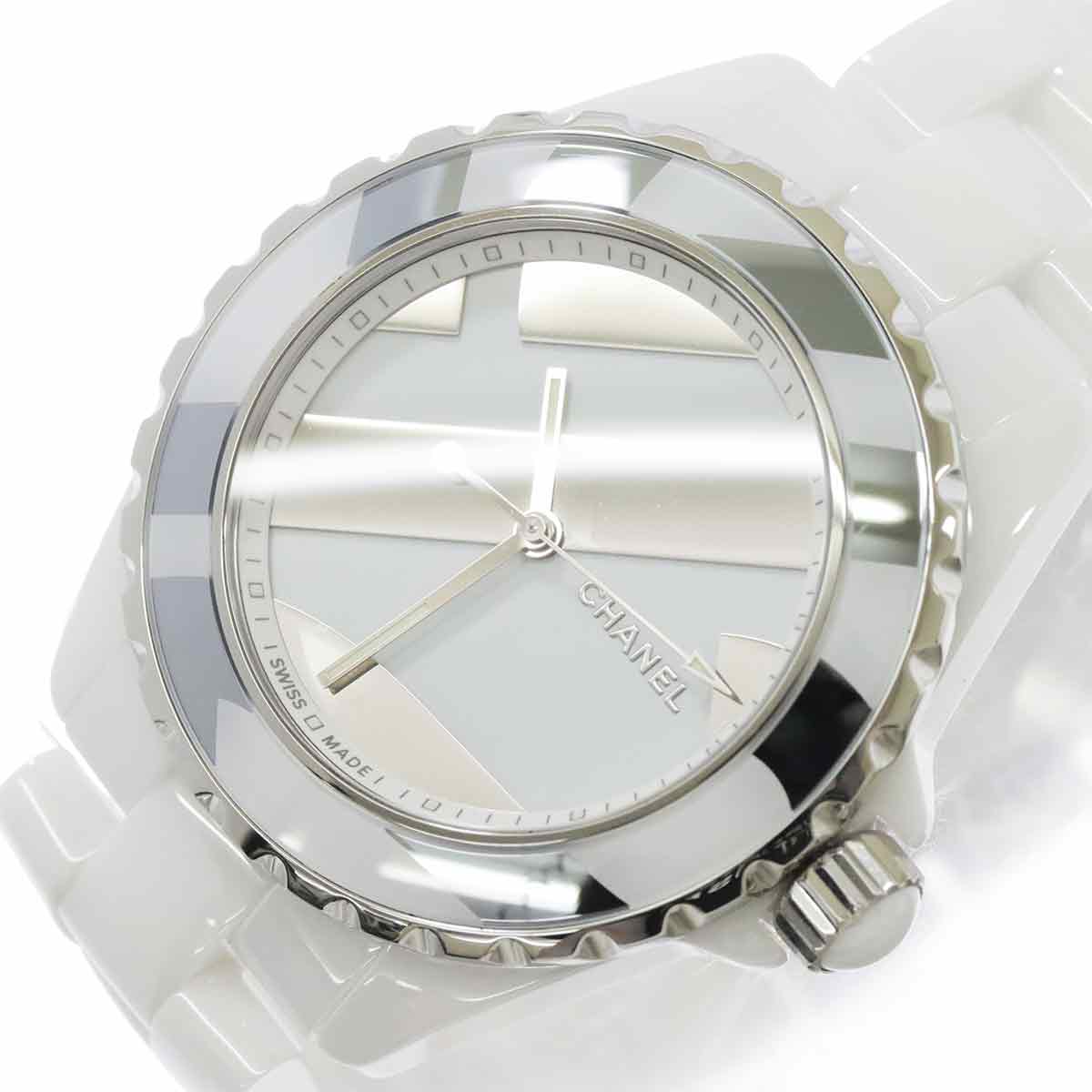 J12 Untitled 38mm H5582 Limited Automatic White Dial Mens