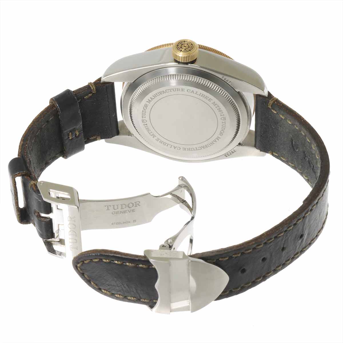 Heritage Black Bay 79733N Automatic Gold Dial Mens Watch