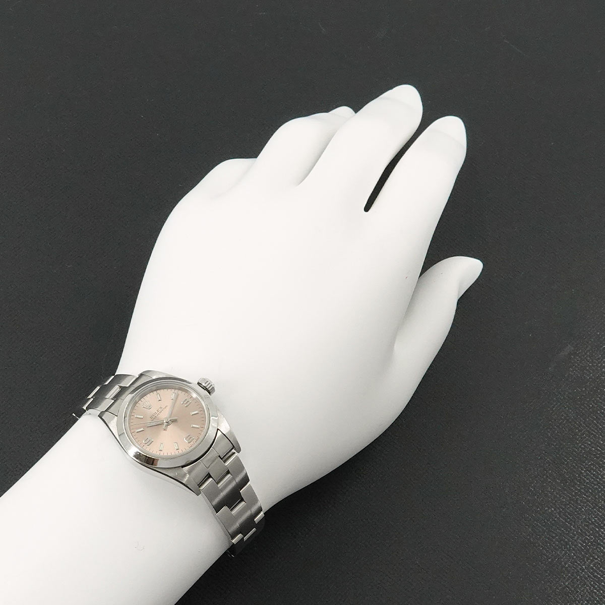 Oyster Perpetual 76080 Serial F Automatic Pink Dial Ladies
