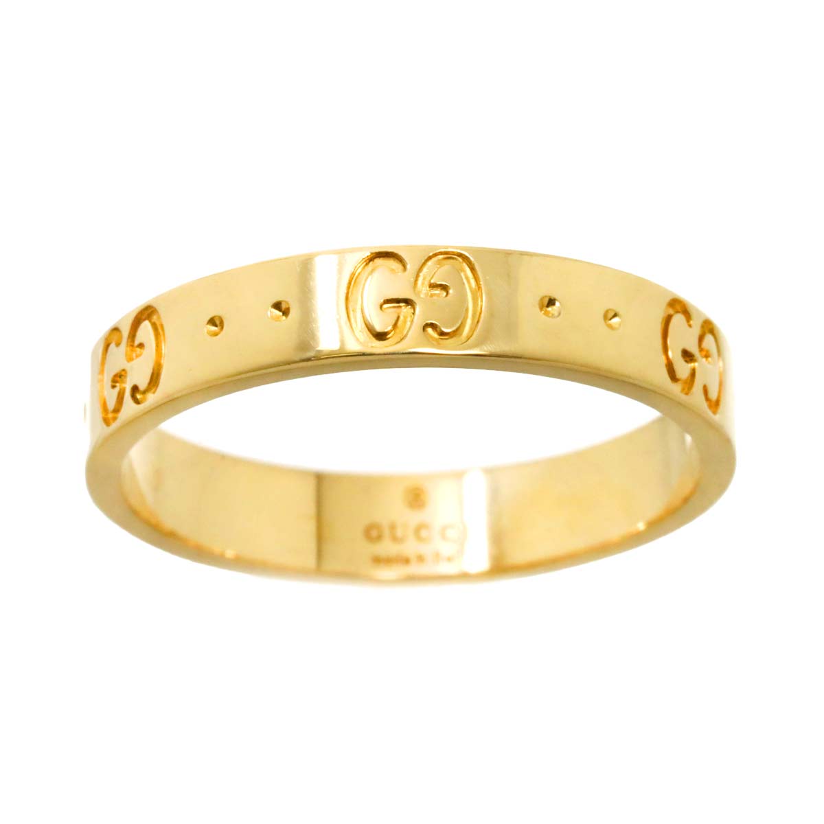 Icon Ring 18K Yellow Gold 750 Size19 8.25-8.75(US)