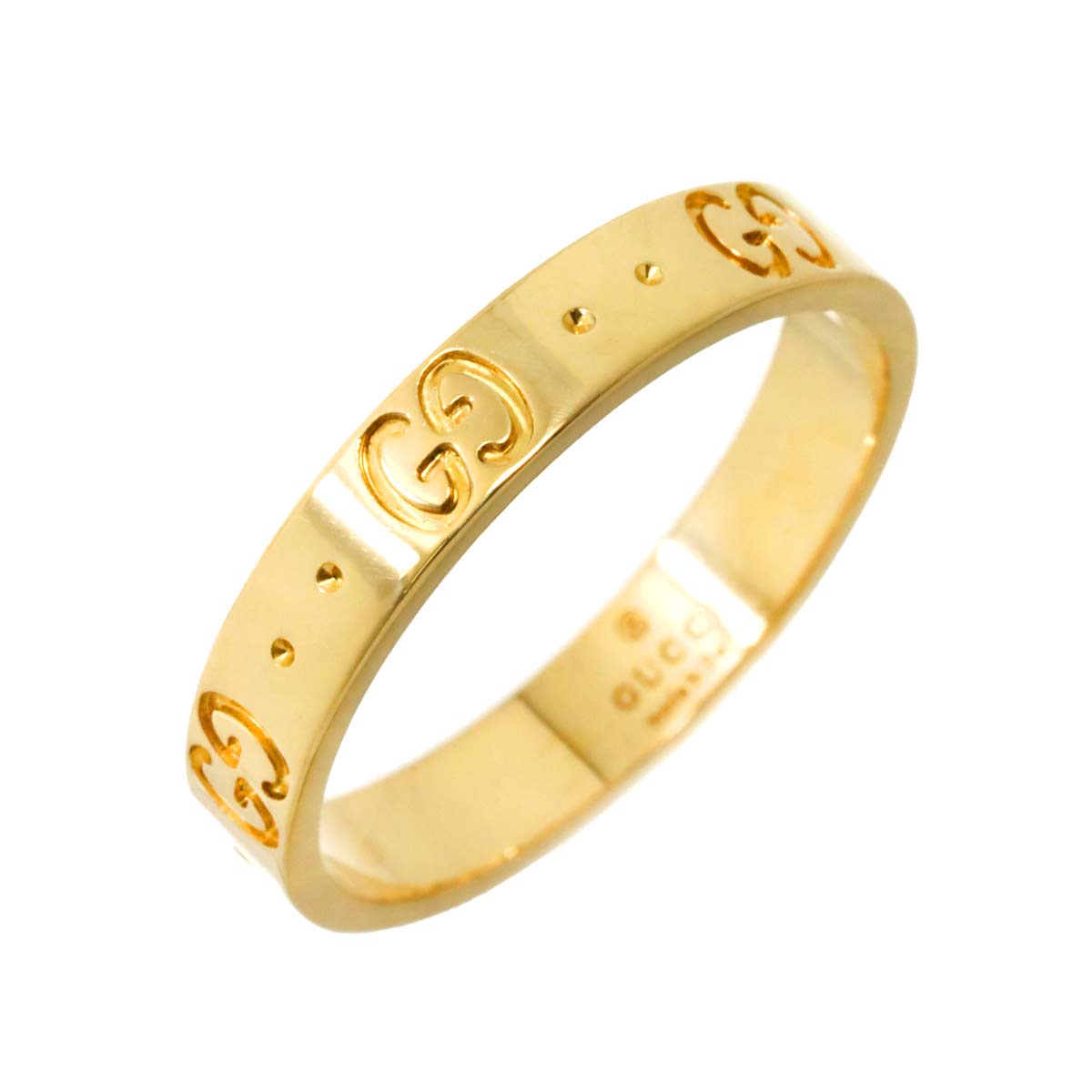 Icon Ring 18K Yellow Gold 750 Size19 8.25-8.75(US)