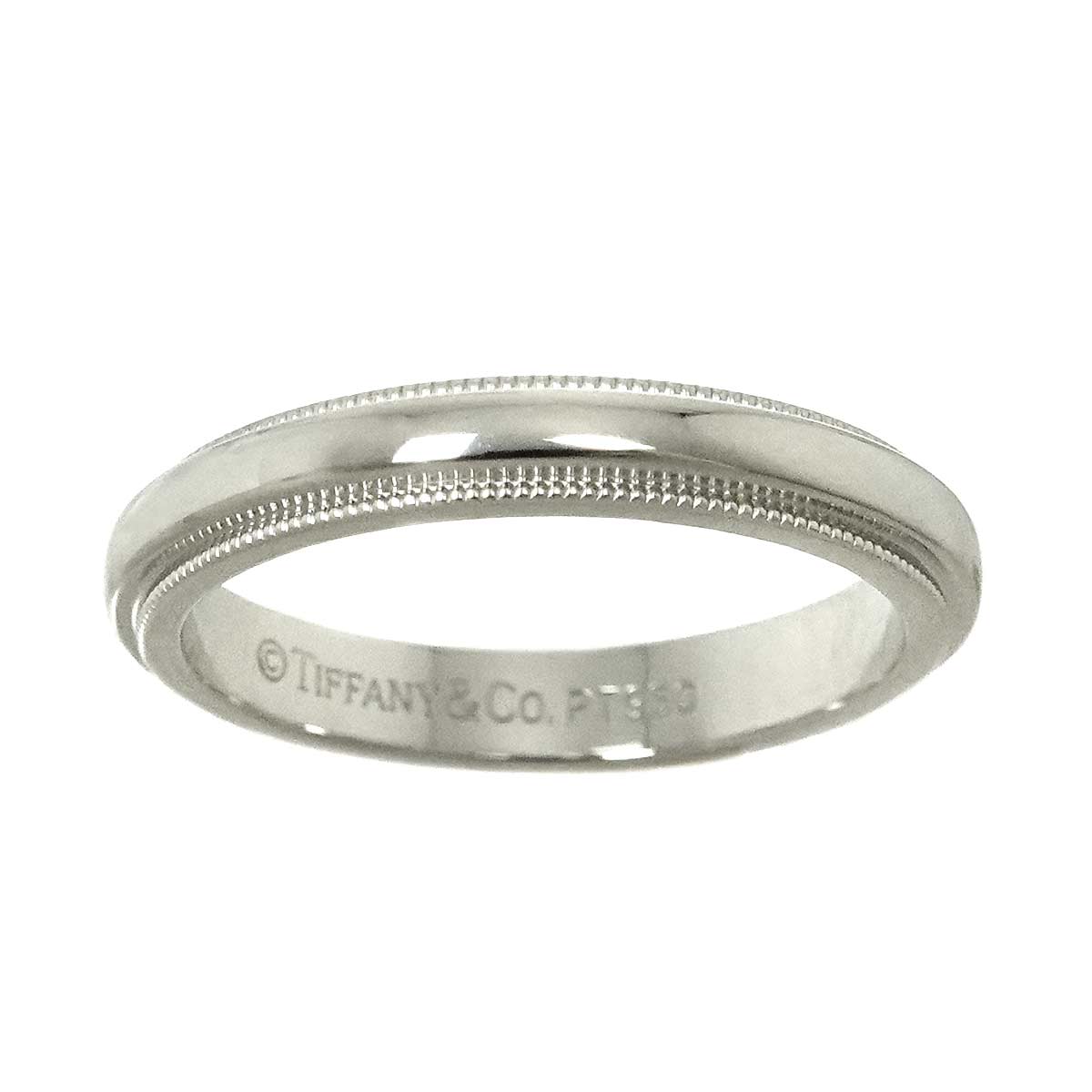 Milgrain Band Ring Pt Platinum Size4.75-5(US)