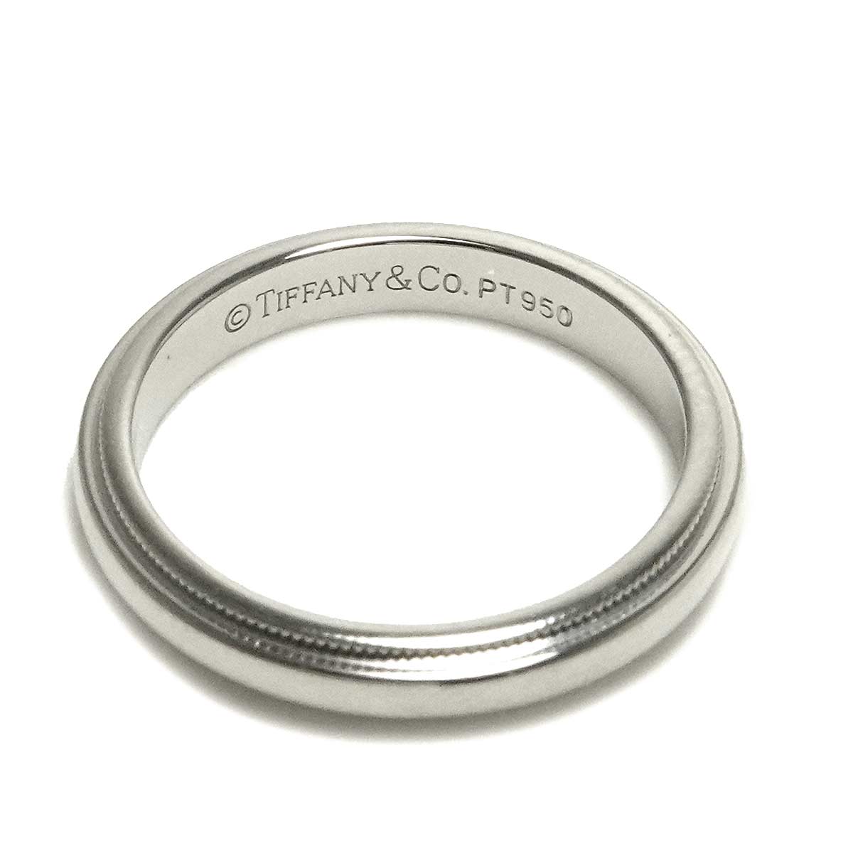 Milgrain Band Ring Pt Platinum Size4.75-5(US)