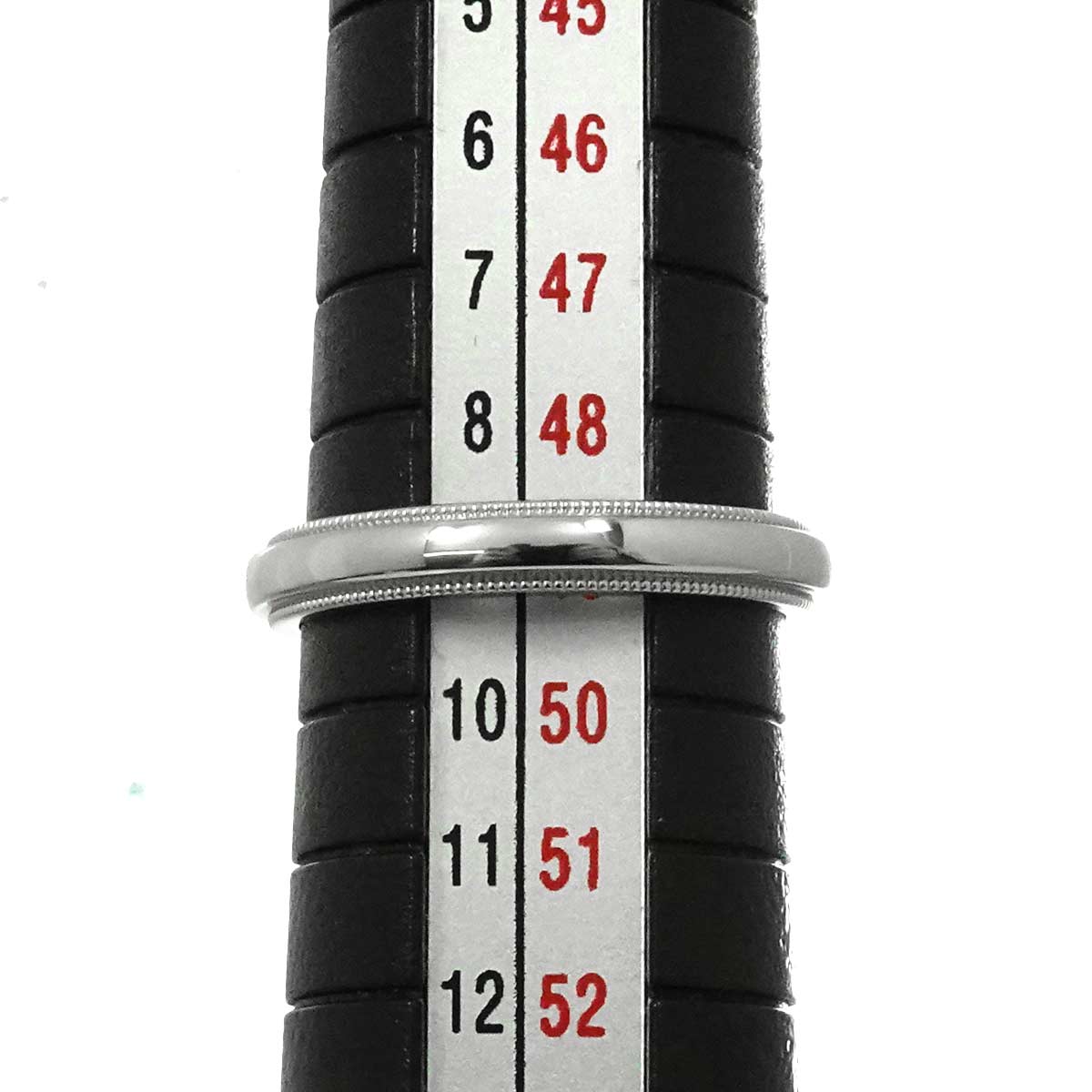 Milgrain Band Ring Pt Platinum Size4.75-5(US)