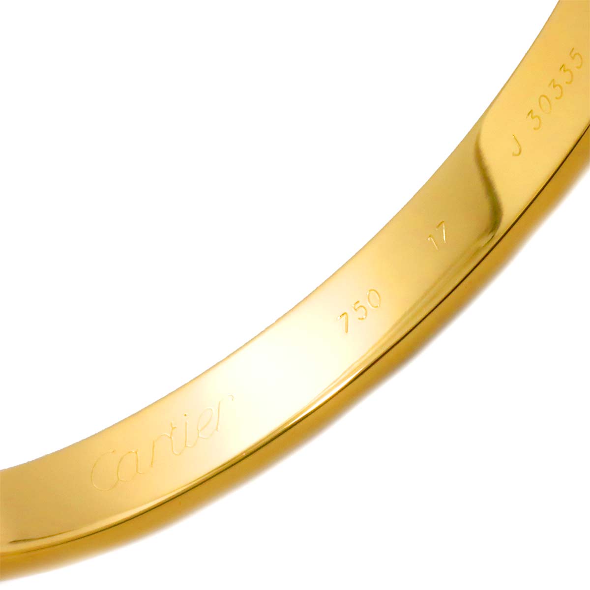 Love Bracelet 18K Yellow Gold 750 Size17