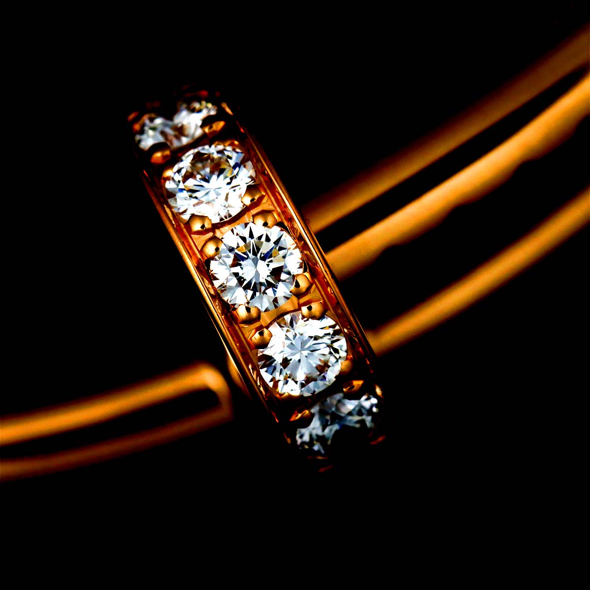 Juste Un Clou Bracelet Diamond 18K Pink Gold 750 size15