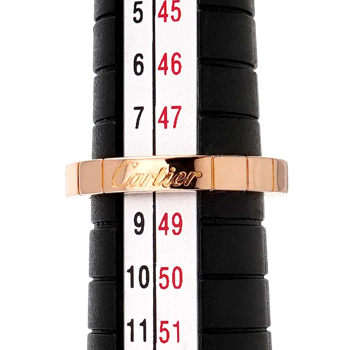 Laniere Ring 18K Pink Gold 750 Size48 4.5(US)