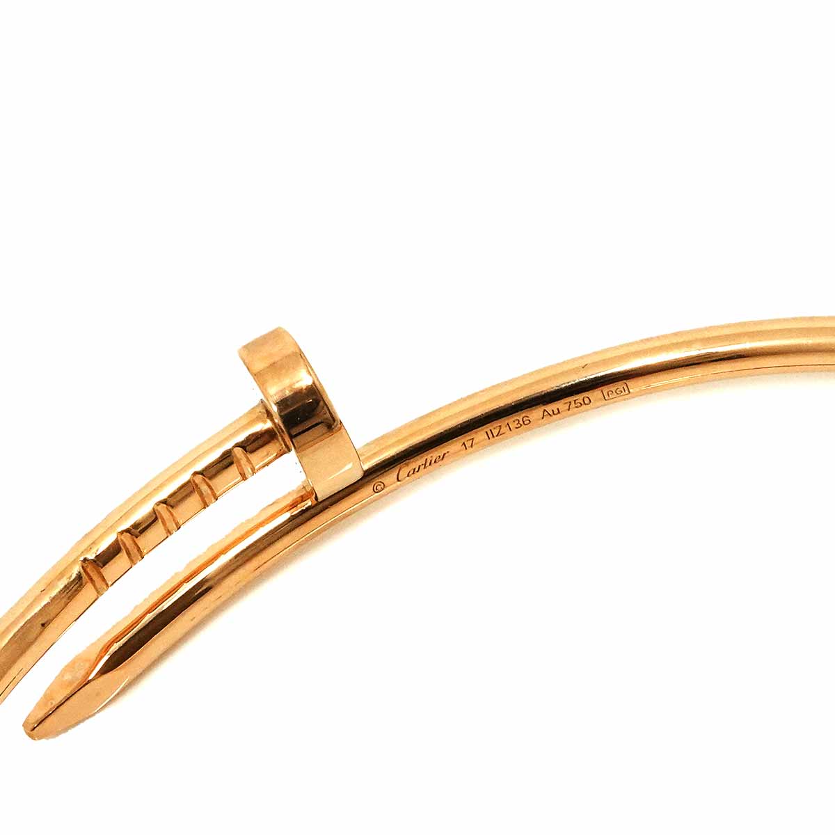 Juste Un Clou Bracelet SM 18K Pink Gold 750 size17
