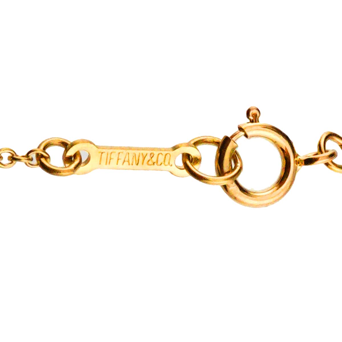 Bean Necklace 18K Yellow Gold 750